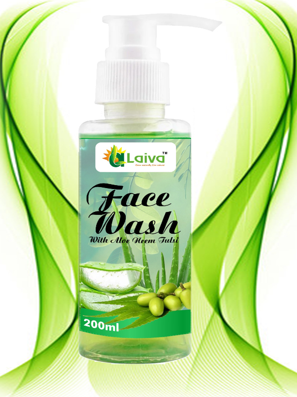 Laiva Aloe Neem Tulsi Facewash